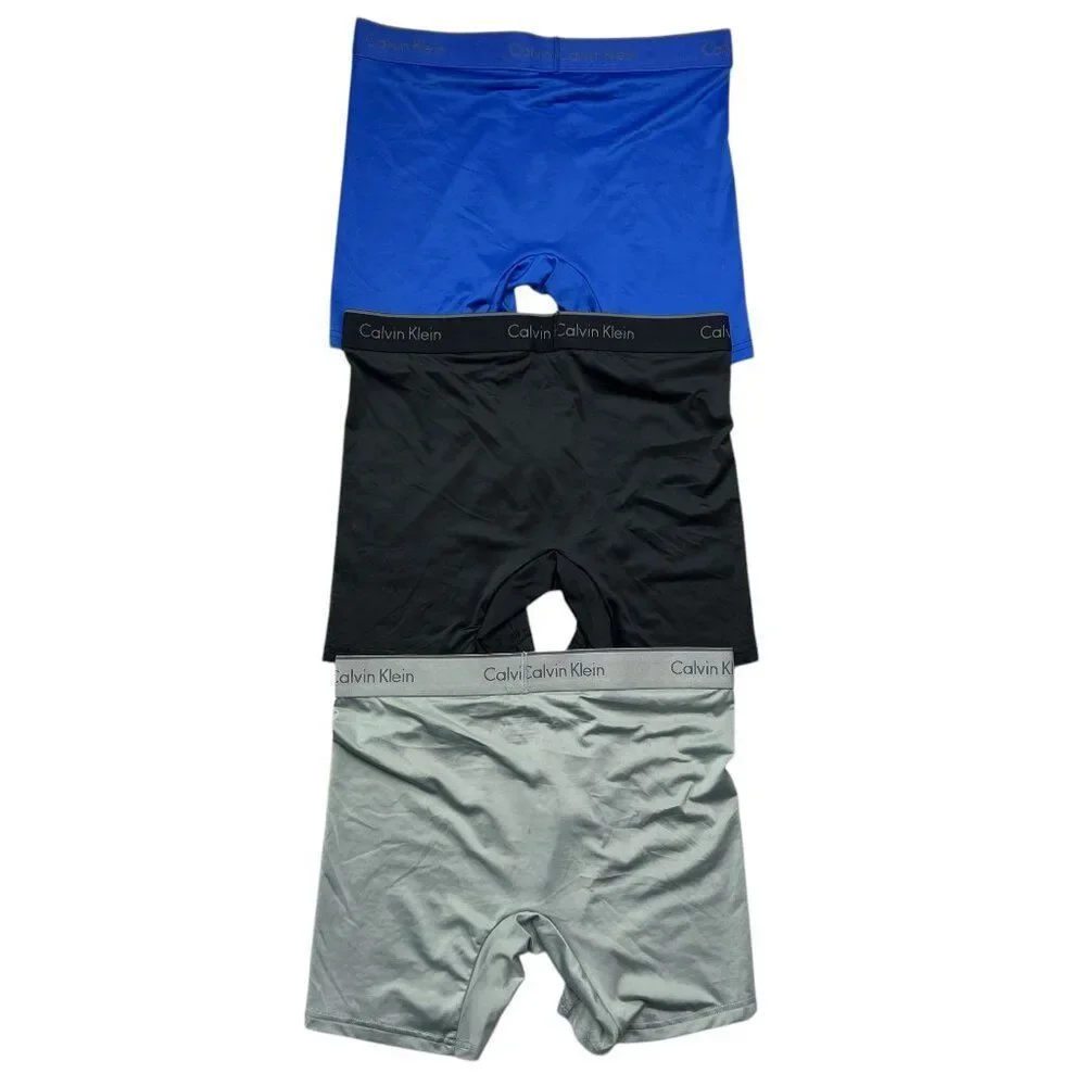 Calvin Klein‎ Boxer Briefs Men's Size Medium Micro Stretch 3-Pack Boxers
